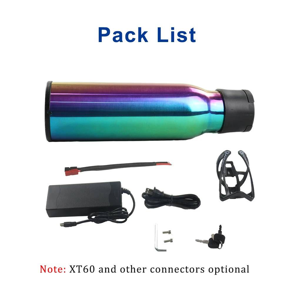 Миниатюрная литиевая батарея для бутылки воды 36 В 5 А/ч 7 а/ч аккумулятор