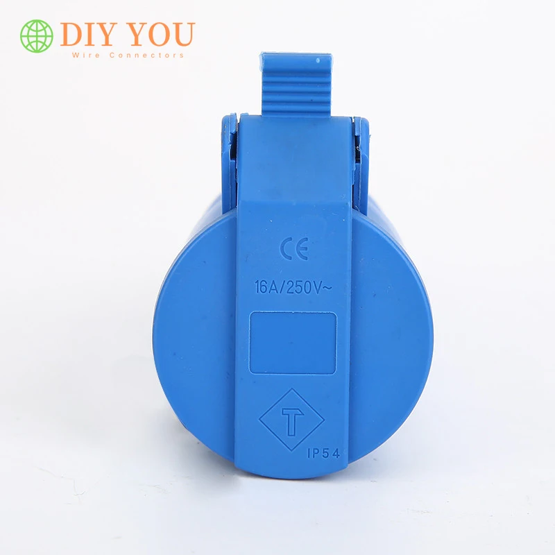 16A 220V 240V Американская классификация проводов 2р + электронная сигарета IP44