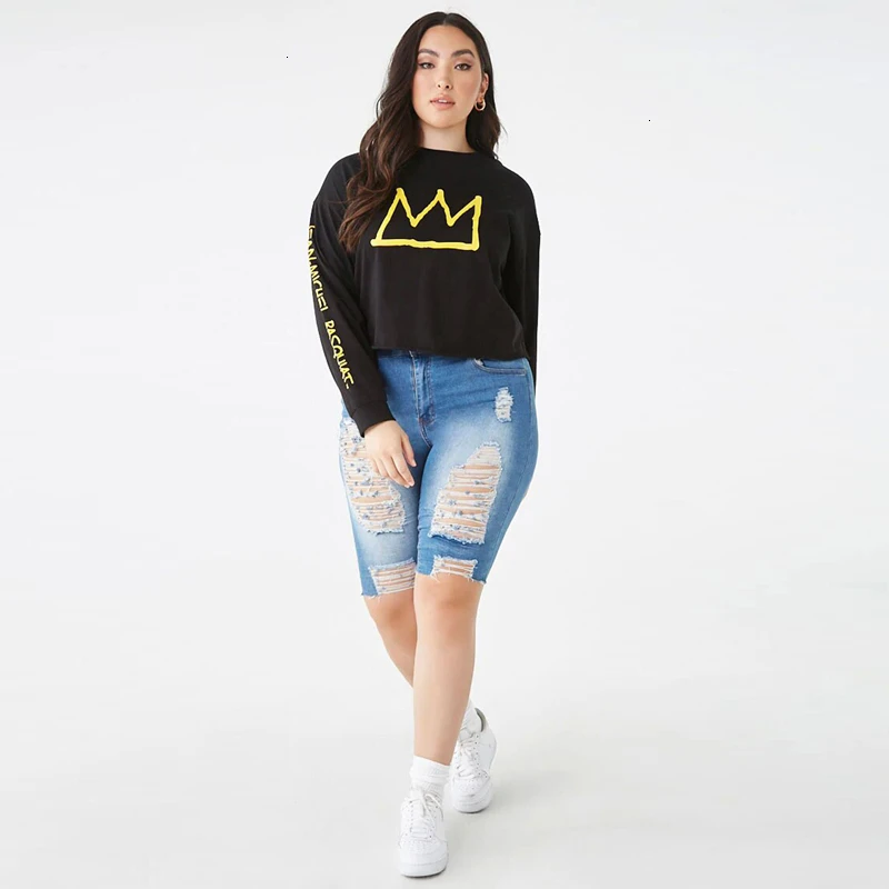 HYH Haoyihui 2019 Новая мода осень Простой Большой размер контрастная желтая корона с