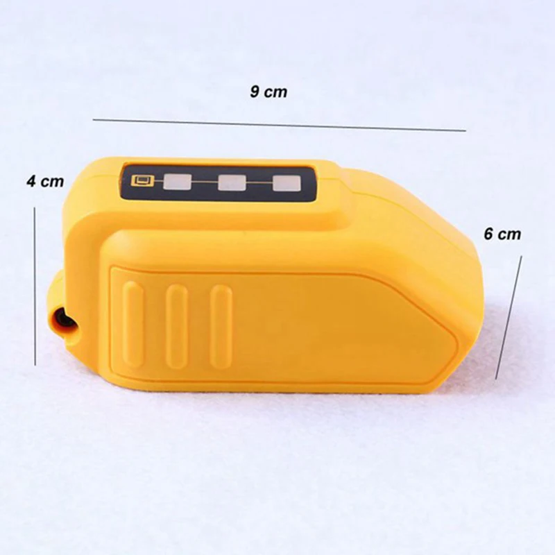 Горячая 3C USB конвертер Зарядное устройство для DEWALT 14 4 V 18V 20V ионно литиевая