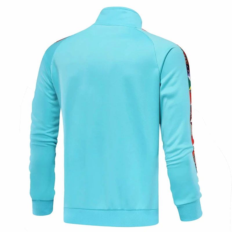 Пустой мужской женский футбольный Джерси с длинным рукавом survete для мужчин t