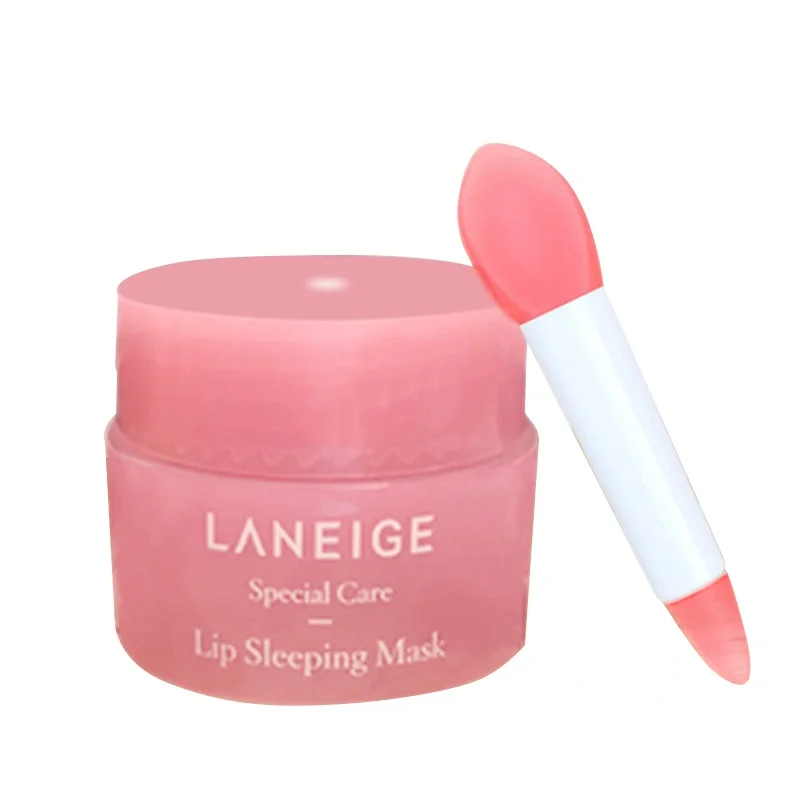 

Korea lips care lip sleep mask night sleep hydrated maintenance lip balm pink lips whitening cream nourish protect 3g