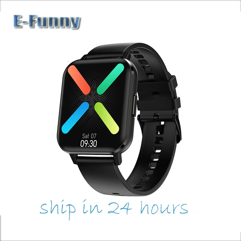 

2021 E-Funny DTX Smart Watch 1.78 inch HD Screen Heart Rate Monitor Fitness Tracker Sports IP68 Waterproof Watch for Android IOS