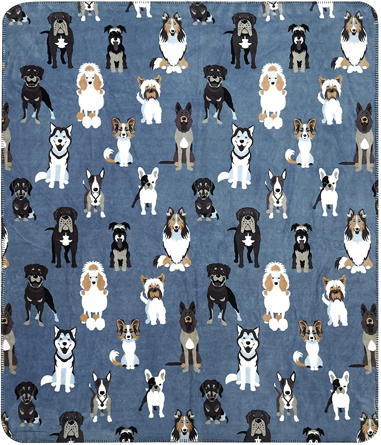 

Super Soft Plush Throw Blanket Dogs Conditioning Blanket All Season Luxury Blankets