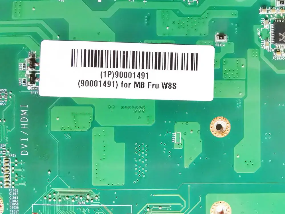 Оригинальная материнская плата для ноутбука Lenovo A720 HM76 GT630M DA0QU7MB8E0 90001491