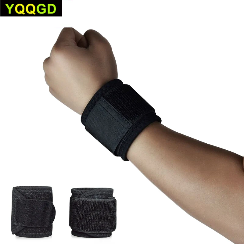 

1 пара Регулируемый бандаж запястья Сжатия наручные Поддержка для облегчения боли в спине и способствует заживлению дышащий материал из не...