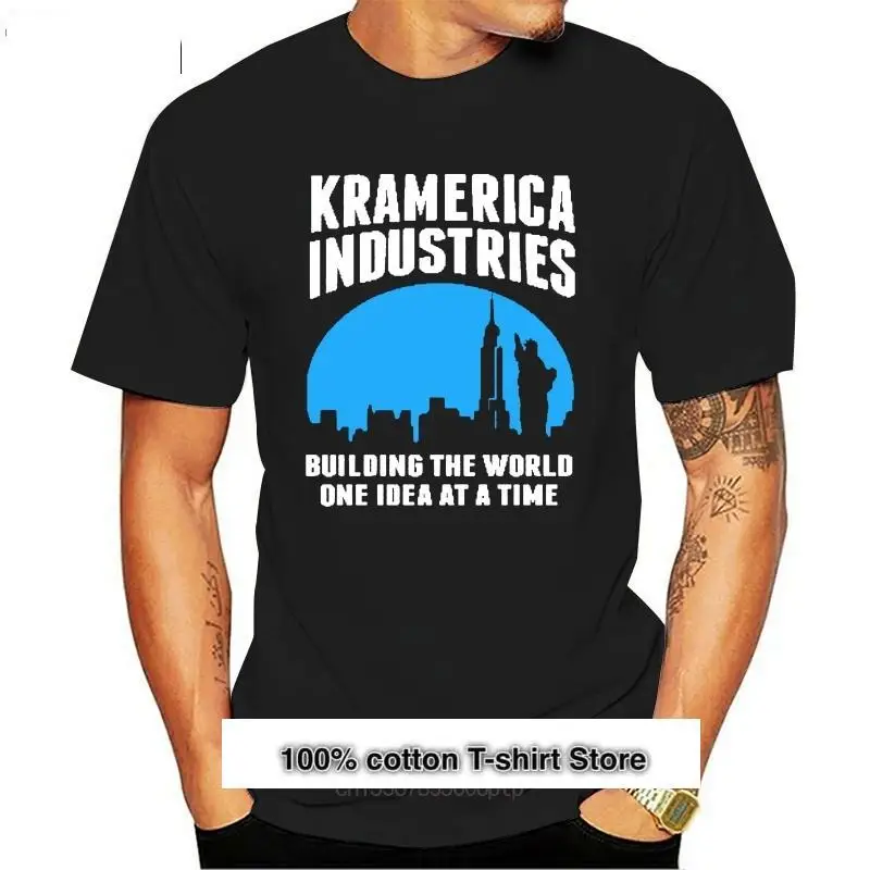 

Camiseta informal para hombre, prenda de vestir, de las nuevas industrias Kramerica, pantalones cortos, ropa no oficial