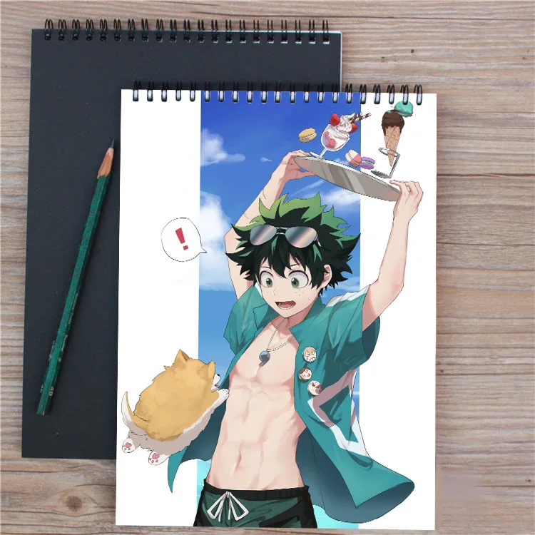 [MYKPOP] альбом для эскизов My Hero моя геройская Академия A4 25 листов spциальная