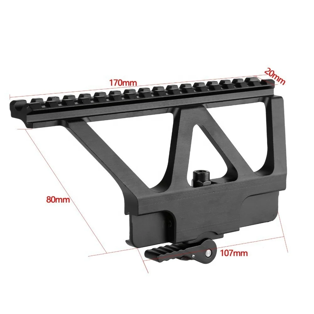 Тактическое крепление AK с боковым креплением для прицела Picatinny Side 47 защита рук