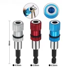 Цельнокроеное платье 6,35 мм Quick Release Магнитная отвертка бит отвертка инструмент держатель 14 