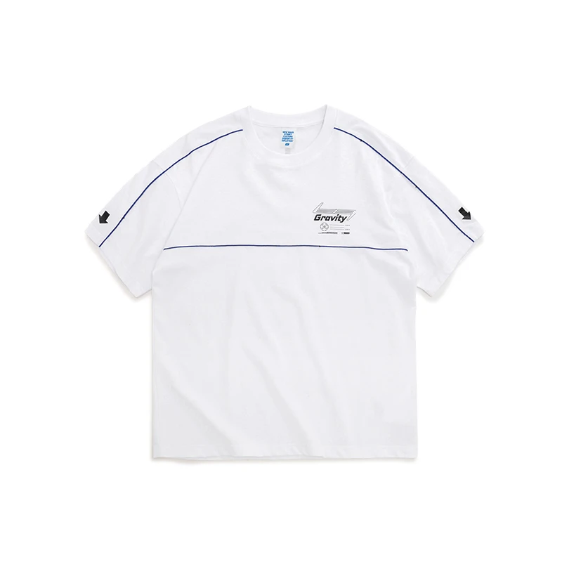 INFLATION хлопковая Мужская футболка, уличная одежда, camiseta hombre, футболка, Homme, свободная, хип-хоп, Harajuku, футболка 1066S20 - Цвет: White