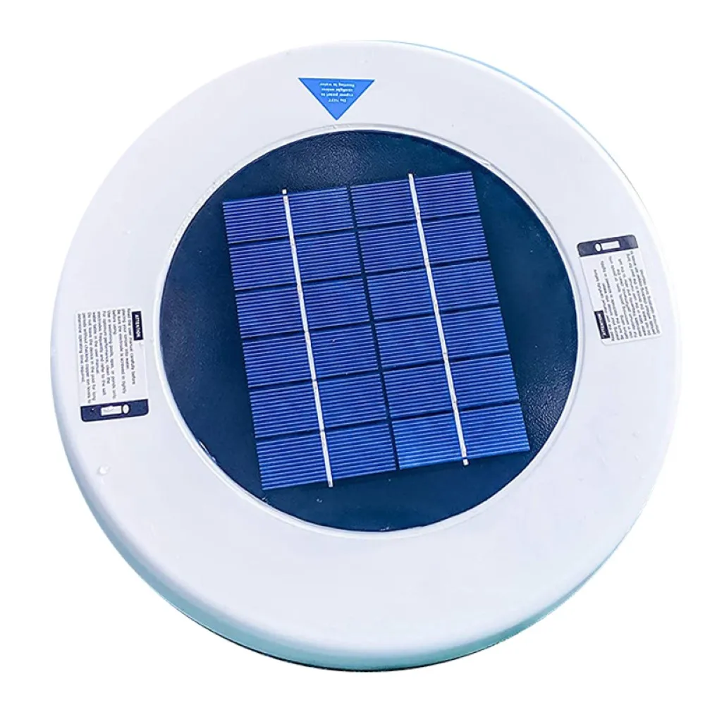 

Solar Pool-Ionizer Copper Silver Ion Swimming Pool Purifier Water Purifier Kills-Algae Pool Ionizer for Outdoor Hot Tubs