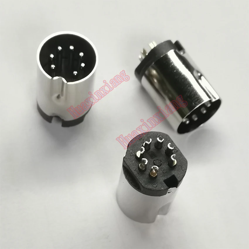 20 шт./лот большой S DIN7/DIN Штекерный разъем/Штекерный разъем 7P 7Pin