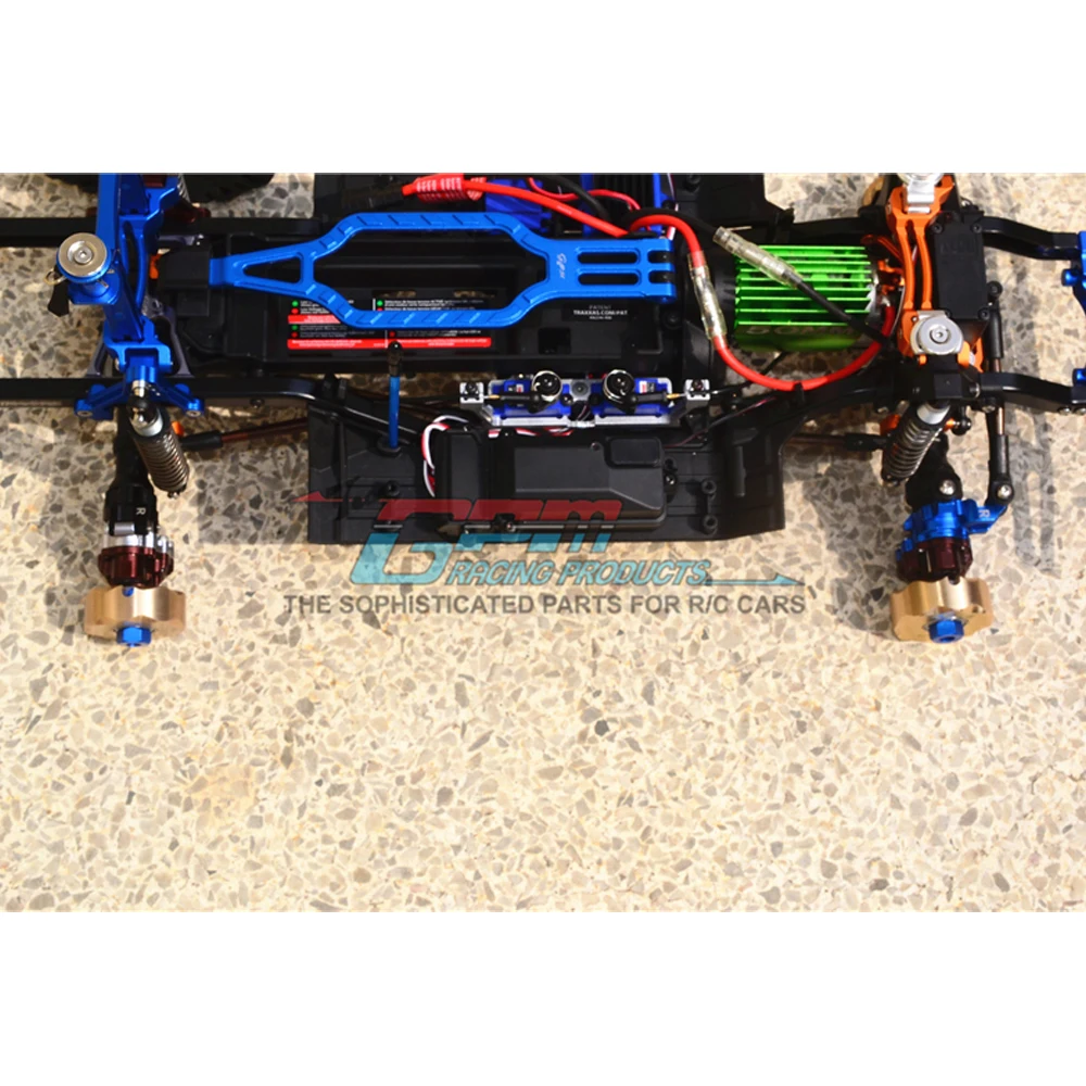 

GPM 133g copper counterweights load + Metal 21MM thick widened adapter for 1/10 TRAXXAS TRX4 Defender BRONCO G500 TRX6 G63