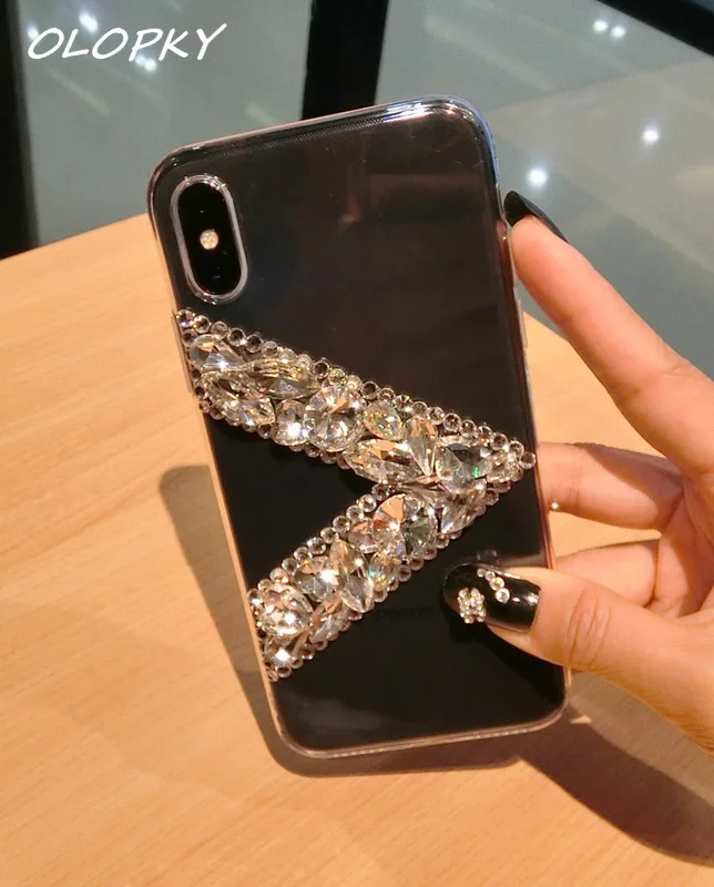 Полное заднее покрытие акриловый материал Простой Элемент буквы прозрачный для