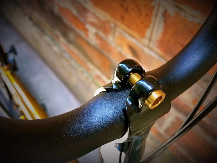 Folding bicycle head tube lock Titanium screw for brompton bike upgrade Black gold titanium 3 color ultra light