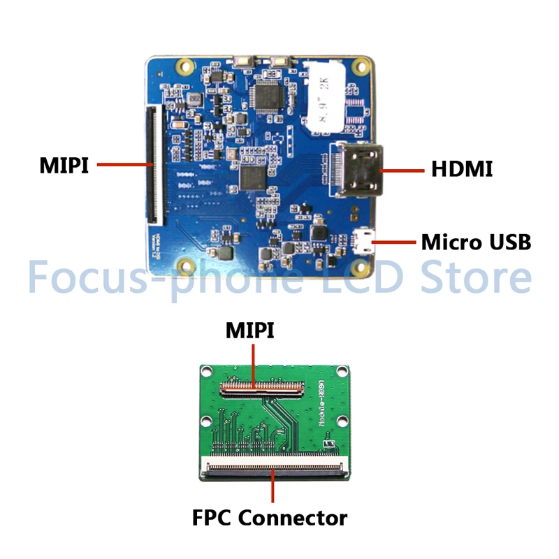 ЖК-дисплей для Raspberry Pi 3 3B + 8 9 дюйма 2K TFTMD089030 2560*1600 с подсветкой HDMI на MIPI плата
