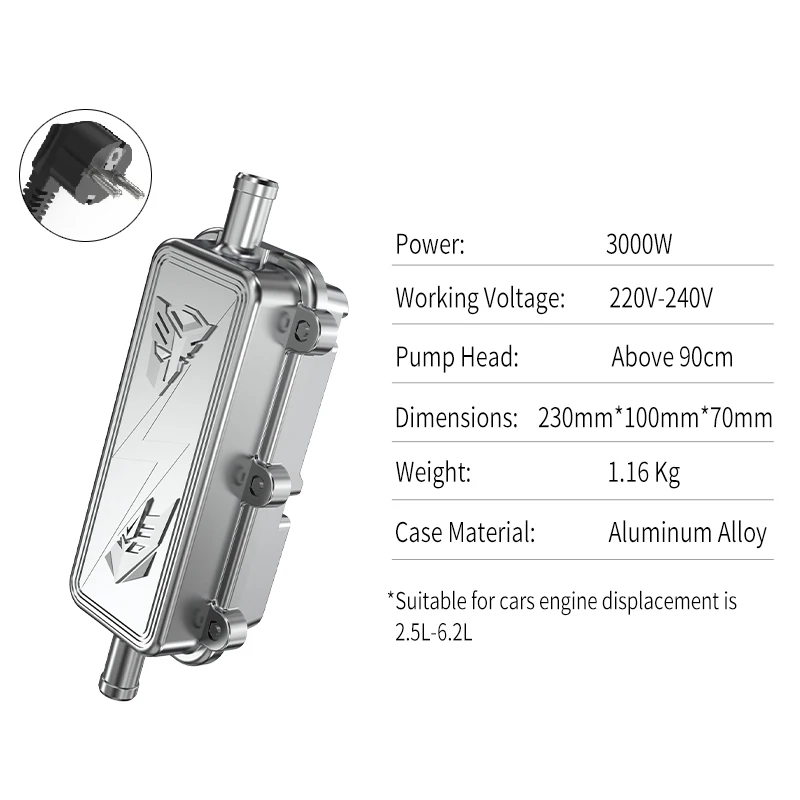 лунфей автономный отопитель Подогреватель подогрев двигателя 220В 240В 3000Вт Котёл