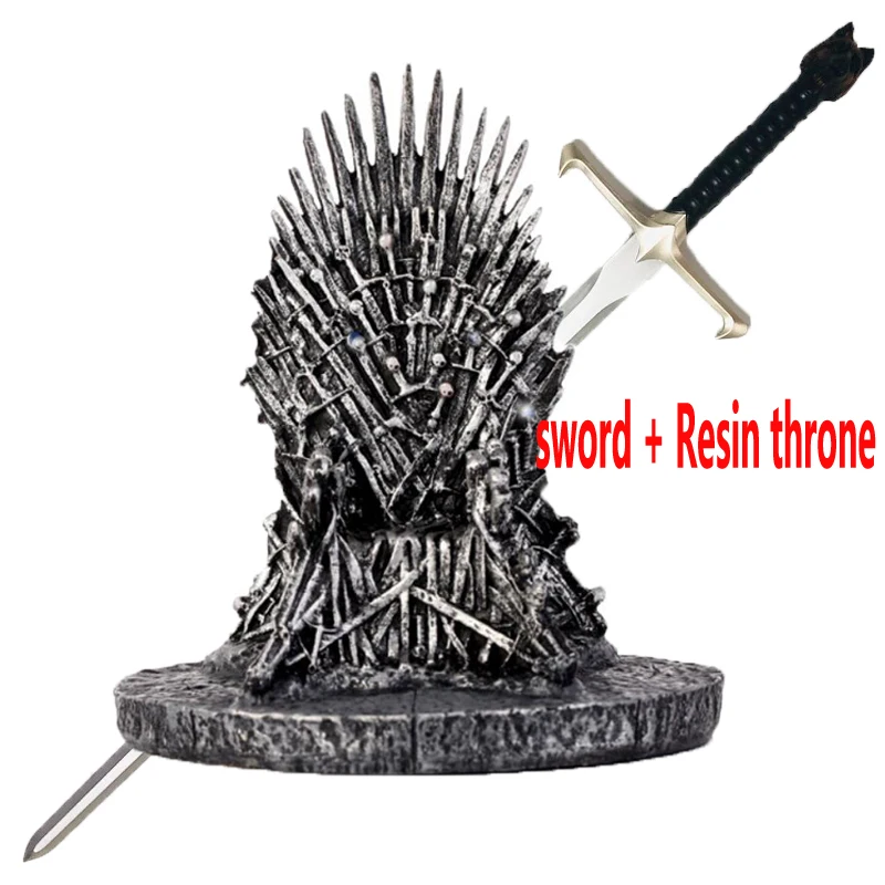 Sword and Res Throne Железный Трон модель Фигурка Коллекционная игрушка в Игра престолов - Цвет: Sword and Res Throne
