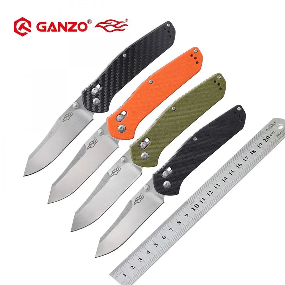 Складной нож Ganzo G7562 Firebird F7562 58 60HRC с лезвием 440C уличный инструмент для выживания