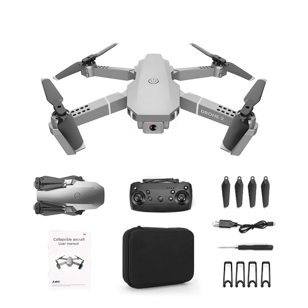 

Foldable E68 Drone 2.4GHz RTF RC Quadcopter Altitude Hold for Beginners
