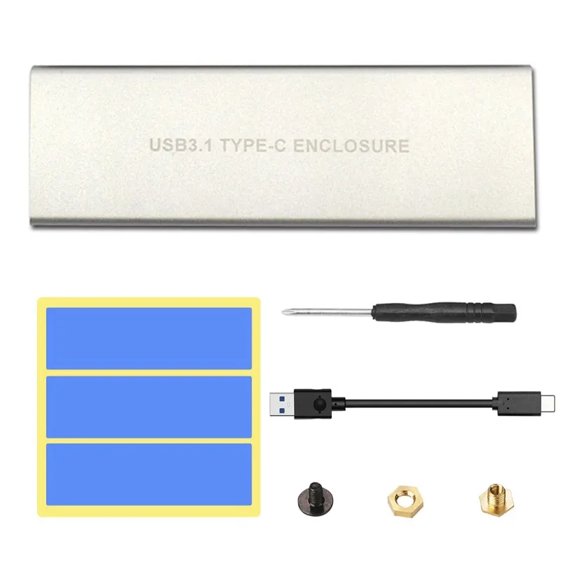 Футляр для жёсткого диска NVMe M.2 PCIE SSD на USB 3 1 Type-C | Компьютеры и офис