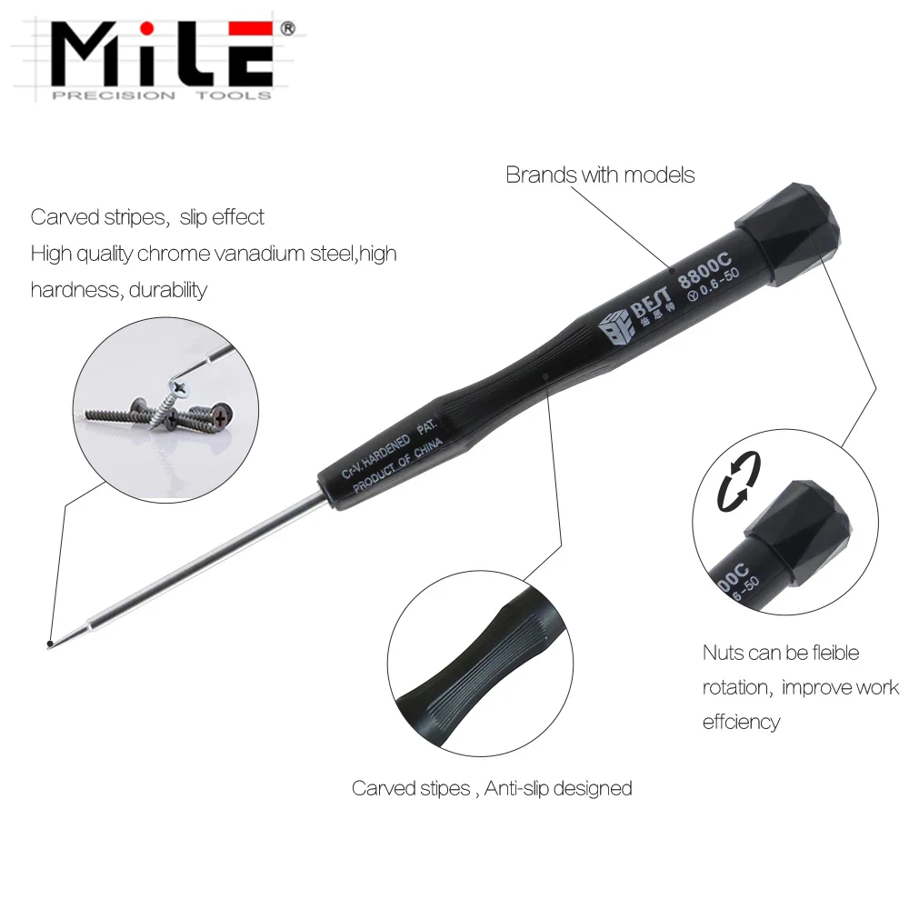 Отвертка MILE Precision P2 P5 1 5 Pentalobe Y 2 Tri Wing PH00 PH000 T3 T4 T5 T6 для Macbook Air Pro инструменты ремонта