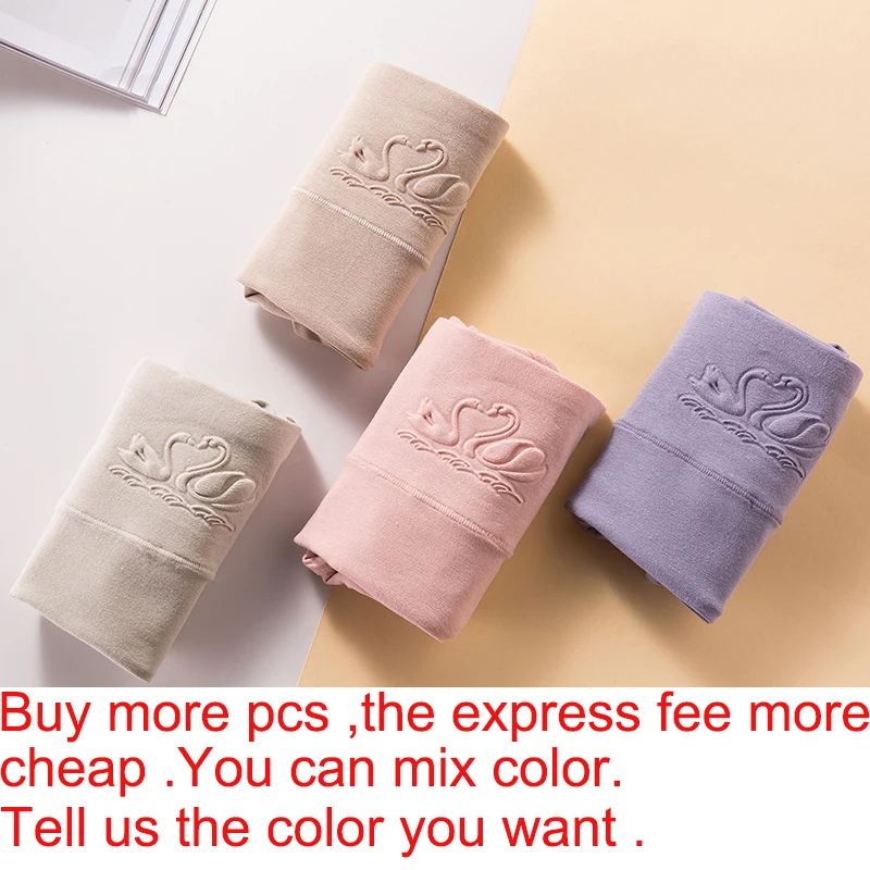 Женские хлопковые трусики трусы нижнее белье с высокой талией дышащее интимное