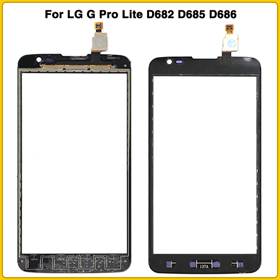 Новый сенсорный экран D680 для LG G Pro Lite D682 D685 D686 Сенсорная панель дигитайзер Датчик
