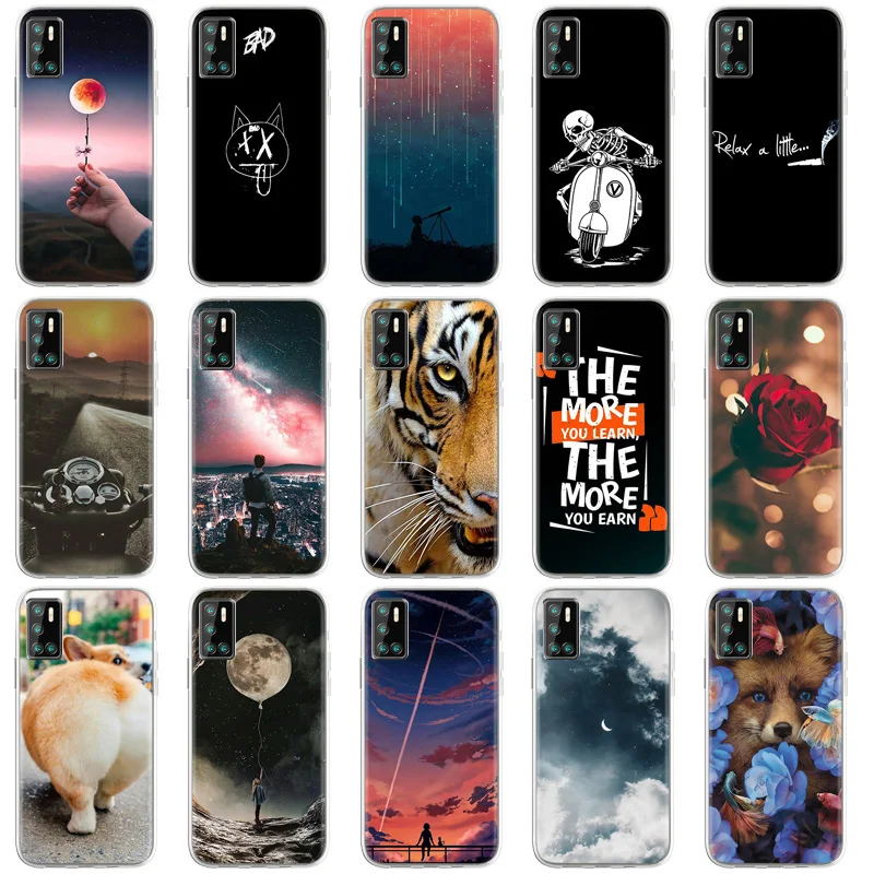 

For Cubot P40 Case Silicone Clear Soft TPU Phone Cases For Cubot P40 Back Cover For Coque Cubot P 40 6.2 Inch Fundas Shell Bags