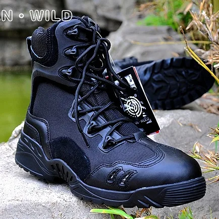 Мужские ботинки в стиле джунглей тактические боевые Уличная обувь для походов