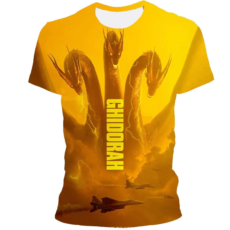 

Jurassic World Dinosaur 3D Printing Men's T-shirt Summer 2021 Round Neck Short Sleeve T-shirt Top 3D Fashion Men's Casual T-shir