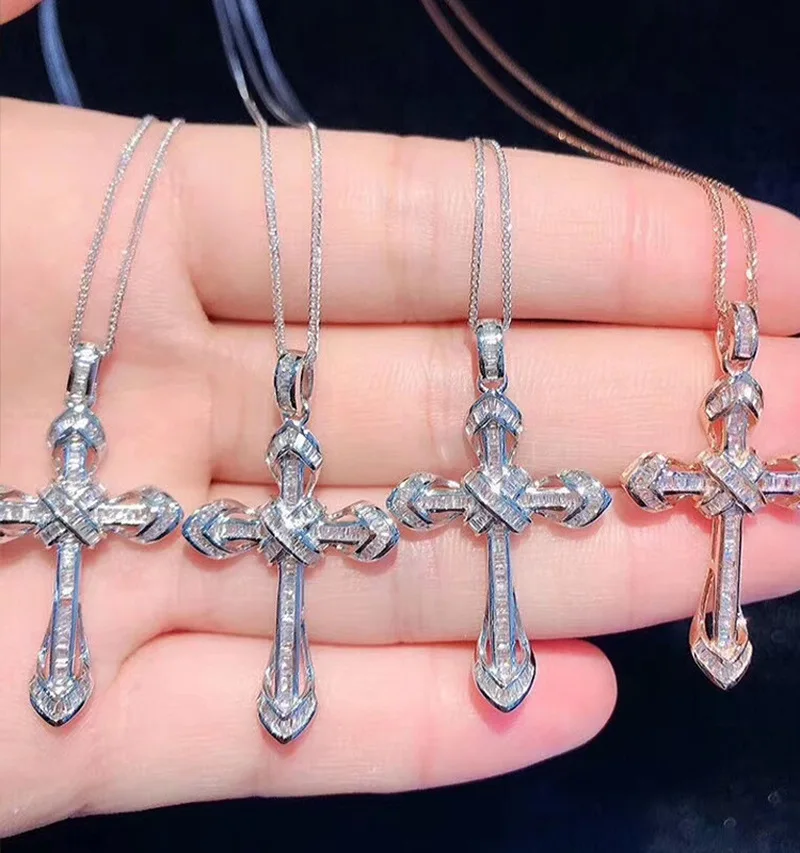 

Колье женское из серебра 925 пробы, с бриллиантами