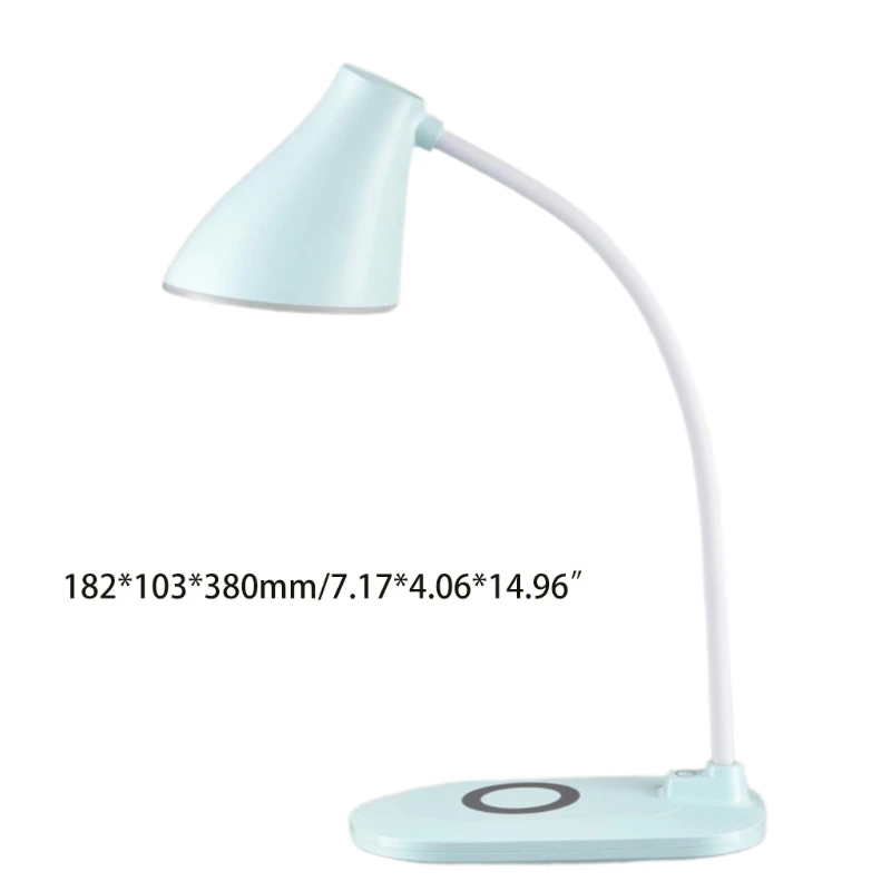 USB беспроводное зарядное устройство Светодиодная настольная лампа с сенсорным