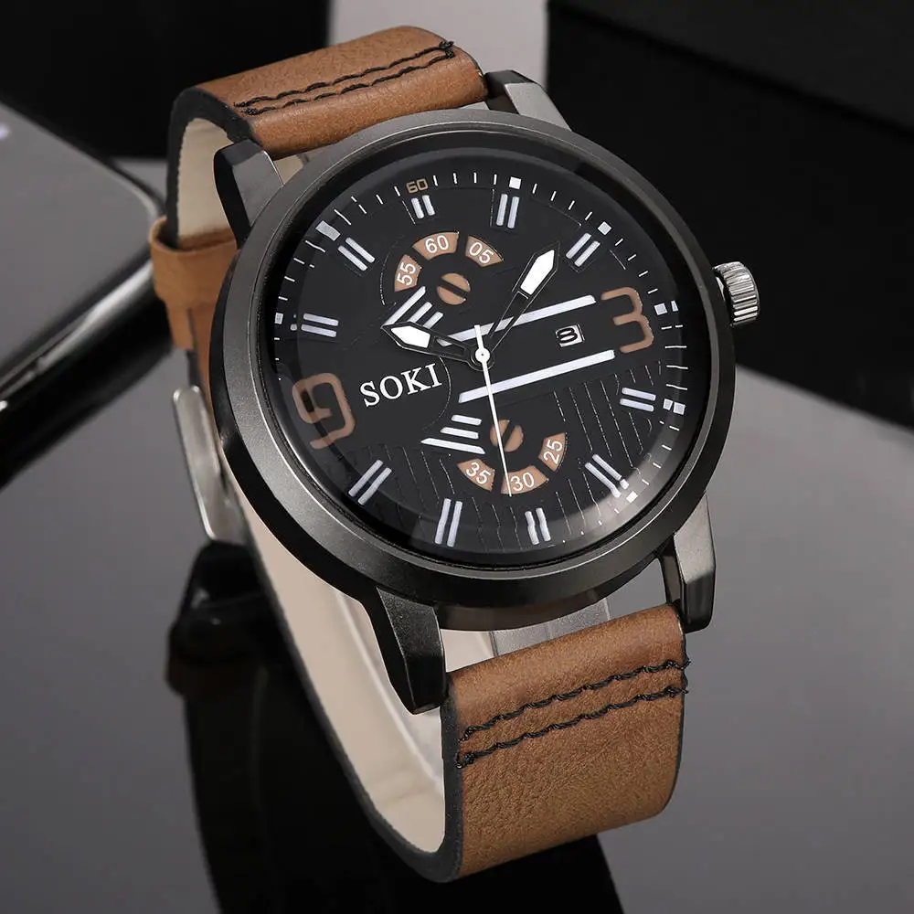 Роскошные наручные часы для мужчин 2020 кварцевые спортивные мужские студенческие