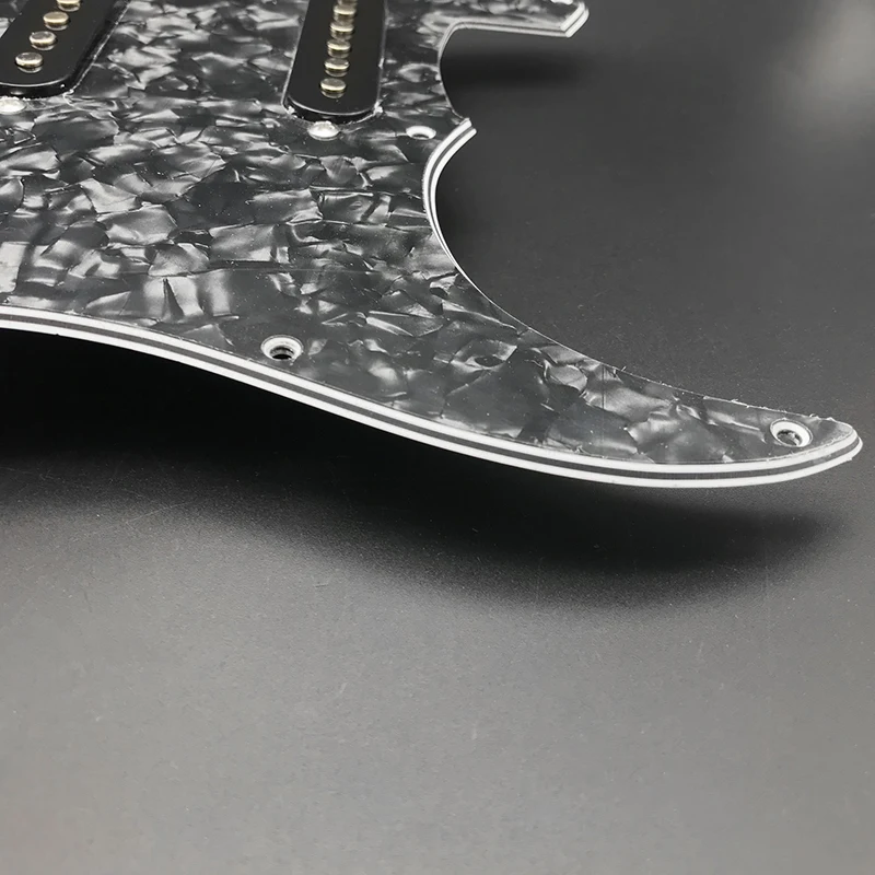 SSH загруженный Prewired электрогитара Pickguard пикап Alnico 5 звукоснимателей для FD гитара стиля ST белый жемчуг