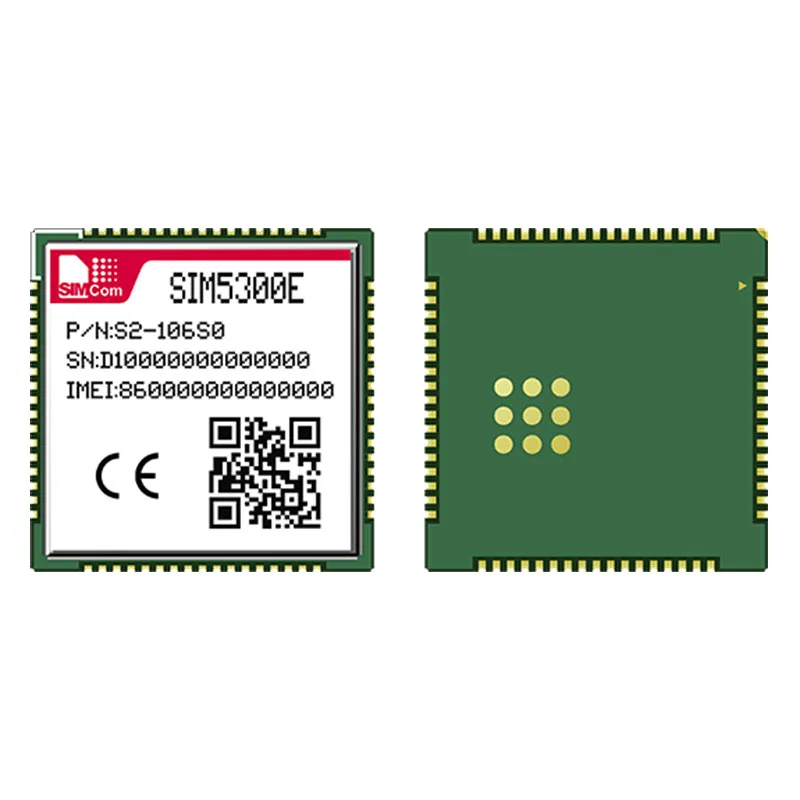 SIMCOM SIM5300E 3G WCDMA/HSPA модуль SMT Тип два диапазона UMTS/HSPA900/2100 МГц GSM/GPRS/EDGE 900/1800 | Бытовая
