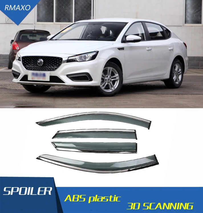 Для MG 6 2017-2019 оконный козырек вентиляционные оттенки Защита от солнца дождя для