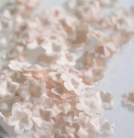 Orange pink 100 шт 23 цвета розовый DIY ручной работы 3D цветок свадебное платье ингредиенты пирографический Eugen пряжа головные уборы материалы RS338 - Цвет: Orange pink