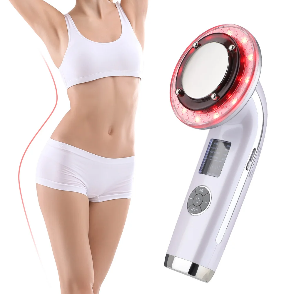 

8 In 1 Slimming Beauty Device EMS Vibration RF Body Slimming Machine Weight Loss Skin Rejuvenation Fat Remover Cellulite Burner