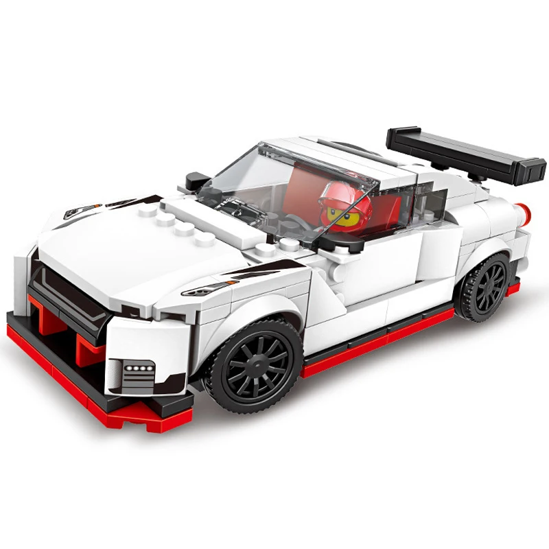 

Speed Champions GT-R NISMO Supercar Racing Car Building Blocks Rally Racers Vehicle Bricks MOC Figures Model Toys For Kids Gift