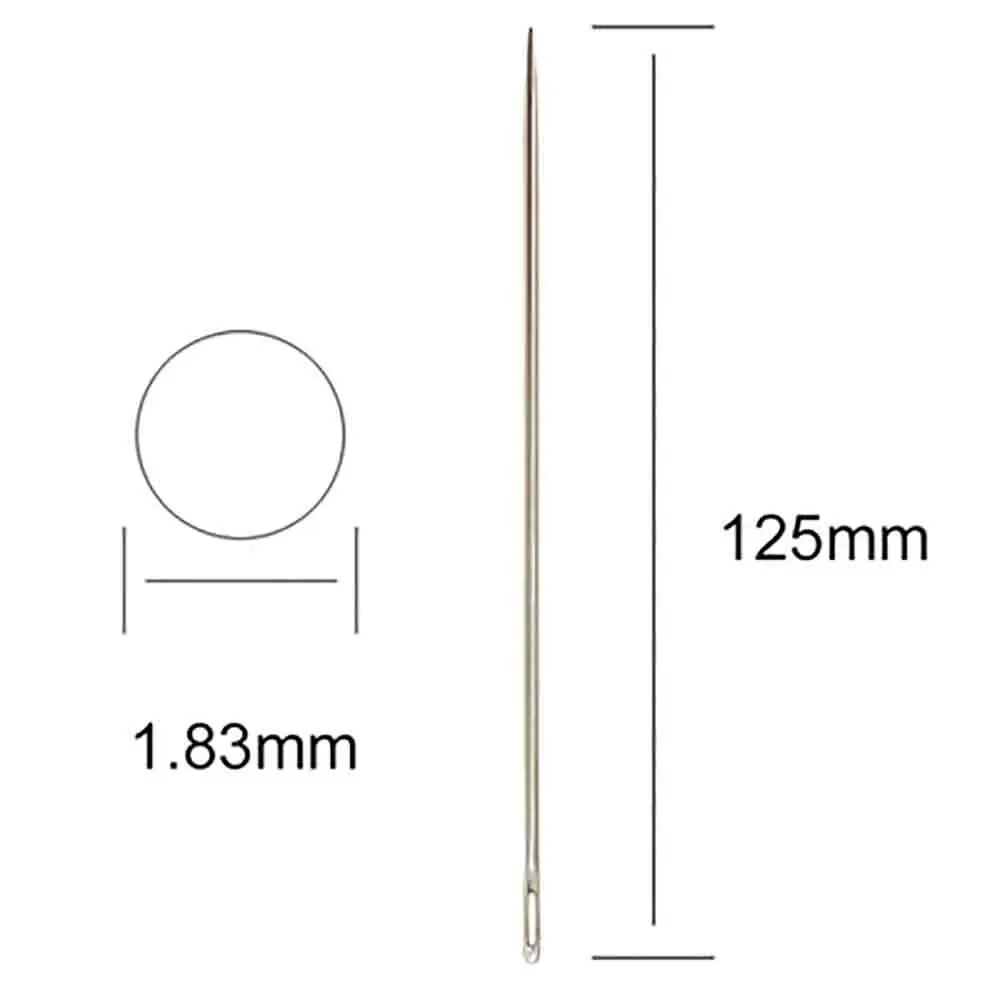 Крупные острые иглы для рукоделия и вышивания различные размеры | Дом сад