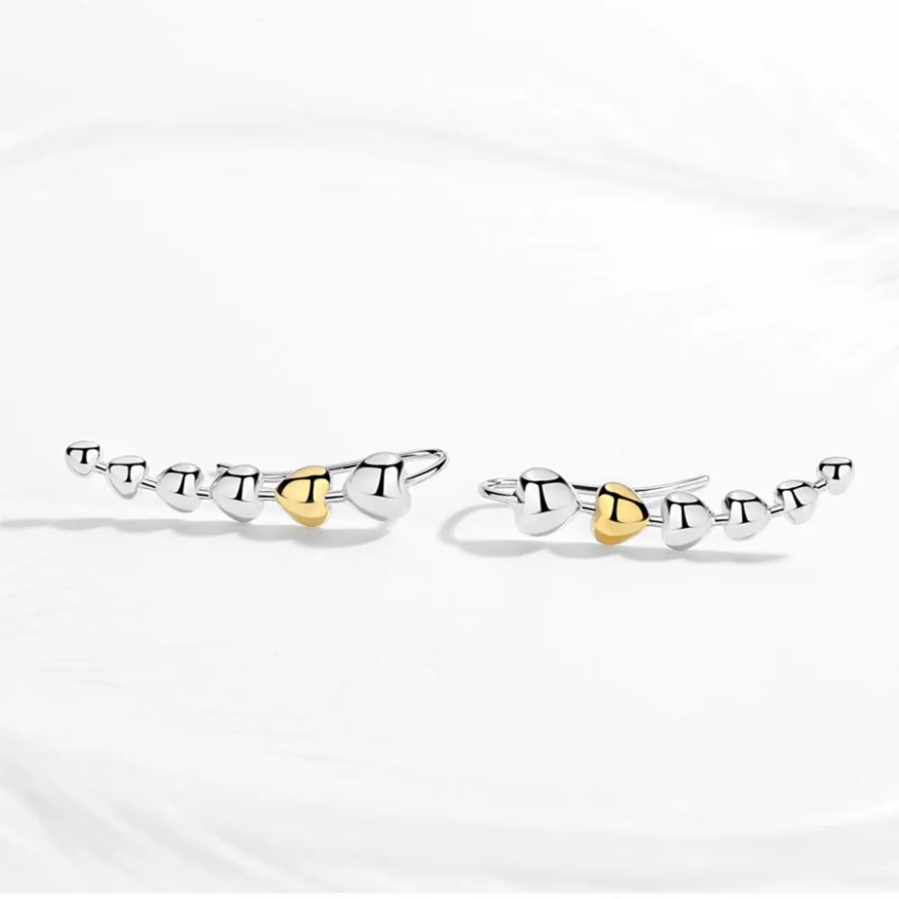 TONGZHE новые летние длинные серьги в форме сердца любовь для женщин Аутентичные