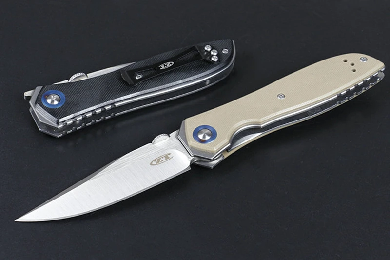 EDC Открытый инструмент ZT0640 шарикоподшипник складной нож CPM20CV лезвие Флиппер тактические карманные ножи кемпинг охотничий нож выживания