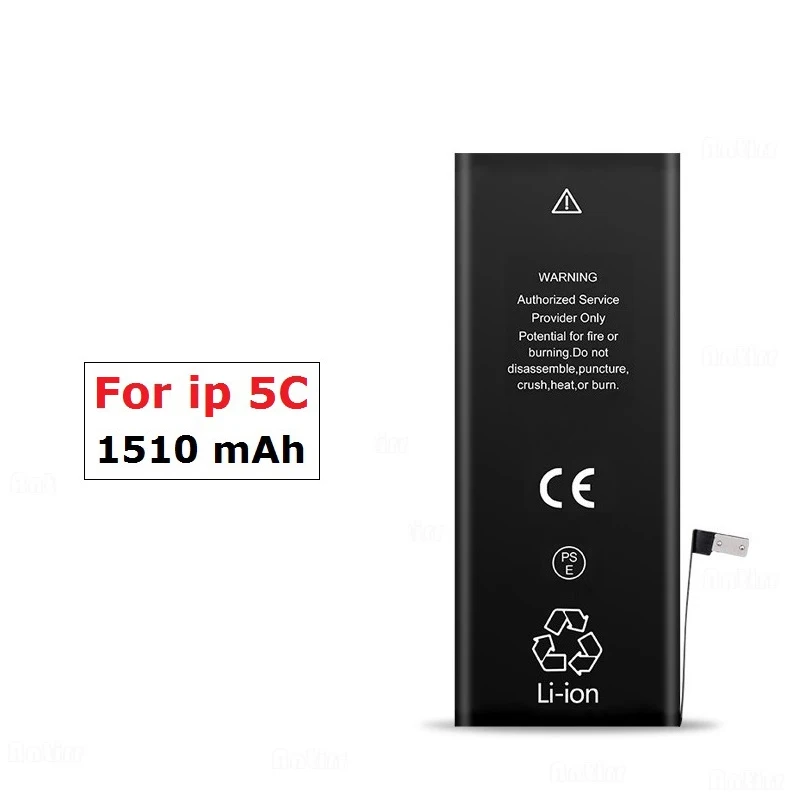 

Lithium High Quality Real capacity 3.7V 1510mAh Battery For iPhone 5S 5C iPhone5S iPhone5C Rechargeable Phone Bateria Batteries