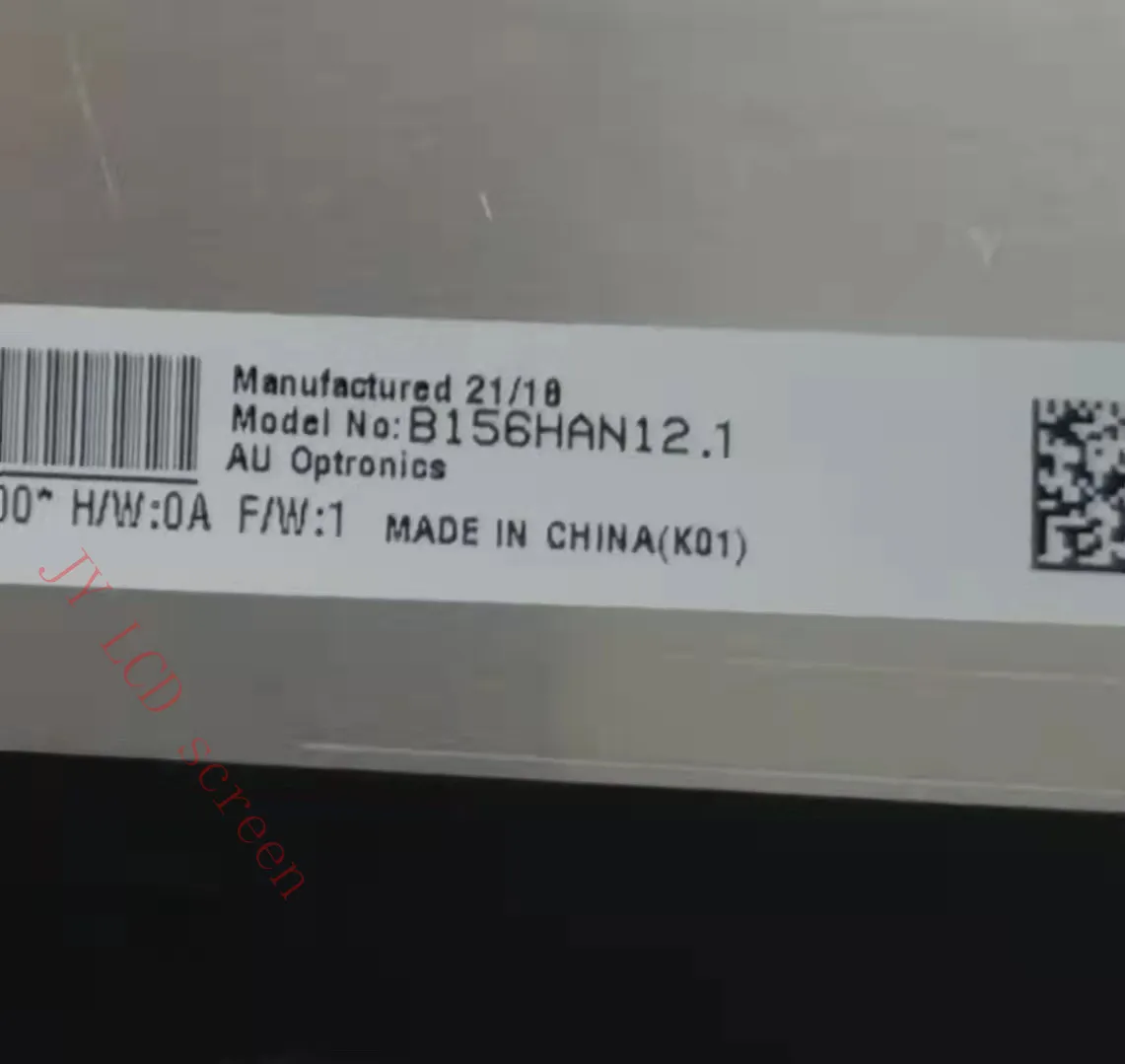 B156HAN12.1 NV156FHM-NY7 LP156WFG-SPT1 15.6 inch 165Hz Laptop LCD Screen Panel Matrix 1920*1080 EDP