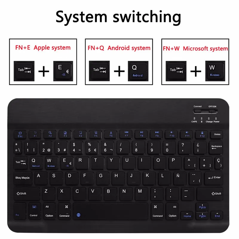 Роскошный чехол с клавиатурой для Huawei MediaPad M5 10 8 ''кожаный подставкой Bluetooth