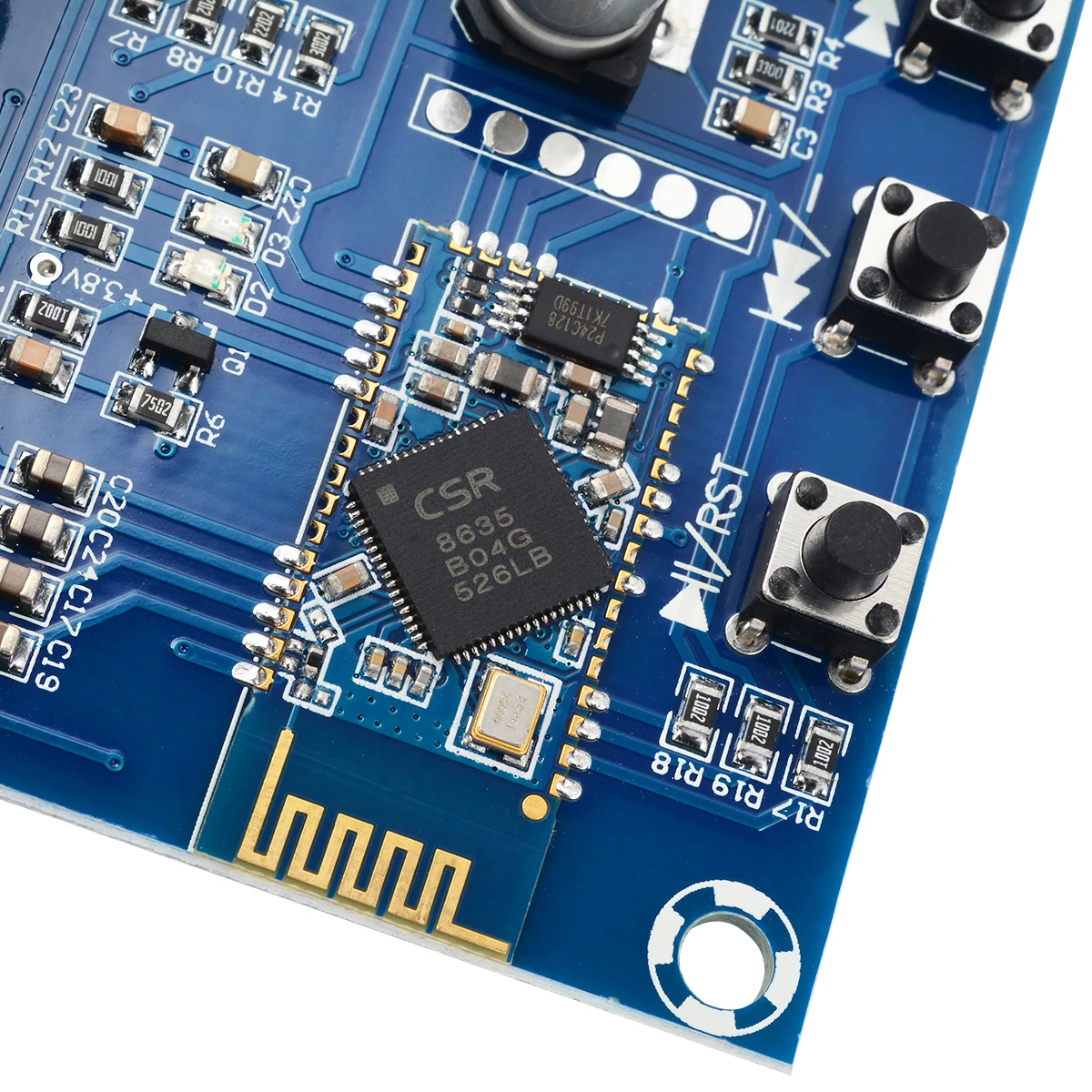 TPA3116D2 Плата усилителя с двойной дорожкой 120Wx 2 беспроводной Bluetooth совместимый