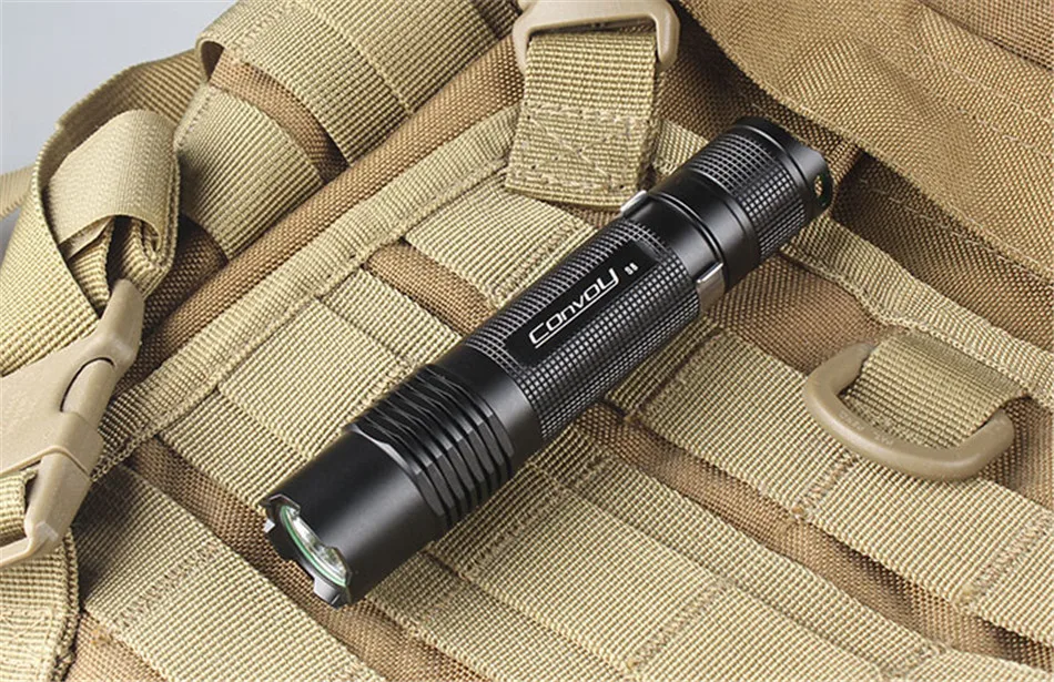 Светодиодный фонарик Convoy S8 Cree XML2 T6 3B миниатюрный светильник для повседневного