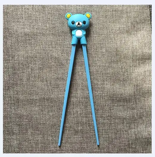 

1 Pair Multi Color Cute Bear Panda Cat Learning Training Chopsticks For Kids Children Chinese Chopstick Learner Gifts